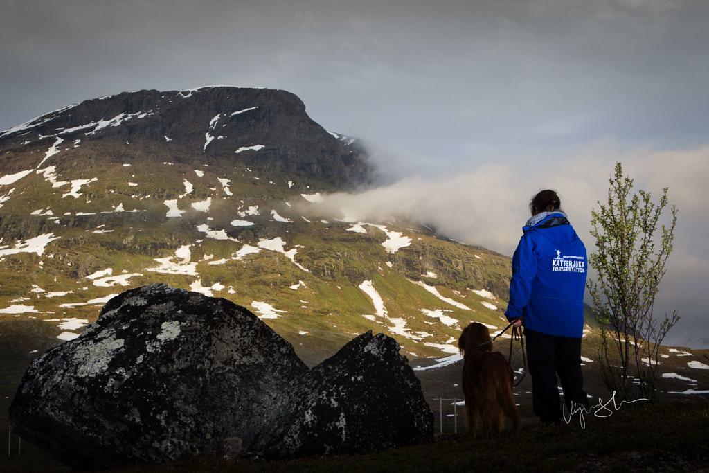 Katterjokk Turiststation Vandrehjem Riksgränsen Eksteriør billede