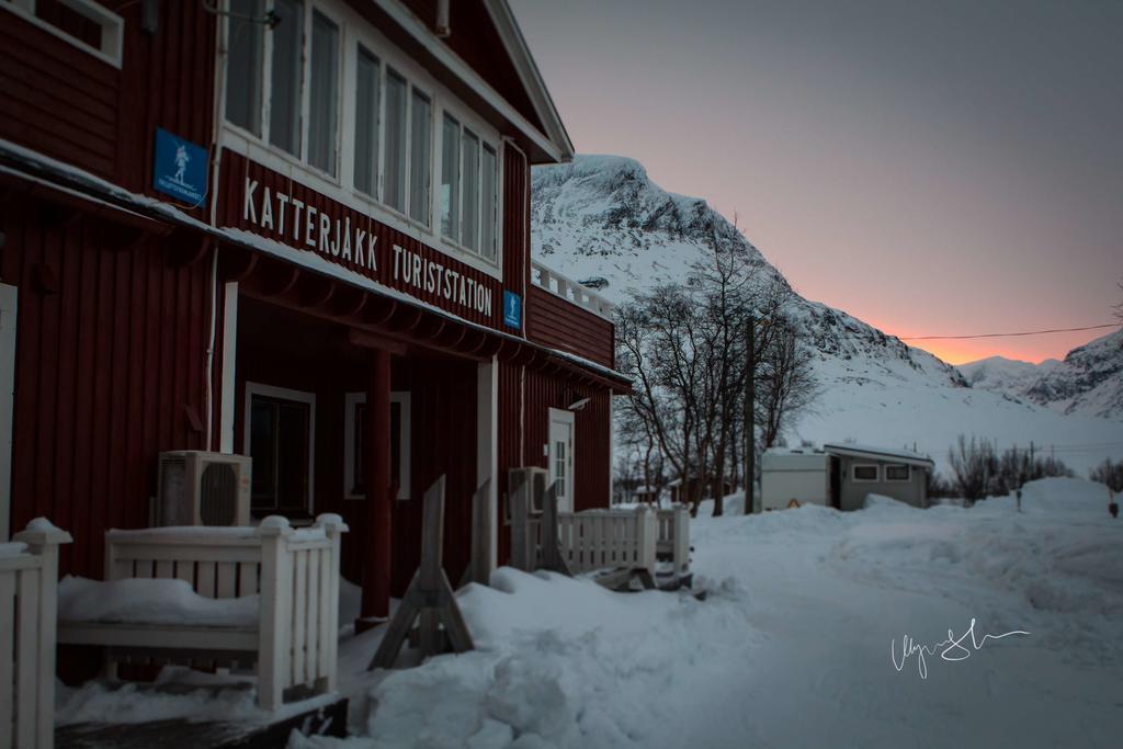 Katterjokk Turiststation Vandrehjem Riksgränsen Eksteriør billede